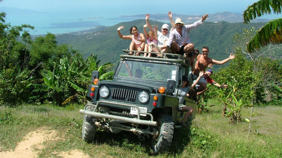 Samui Jungle Safari by 4WD: Temples, Waterfalls & Mountain Views